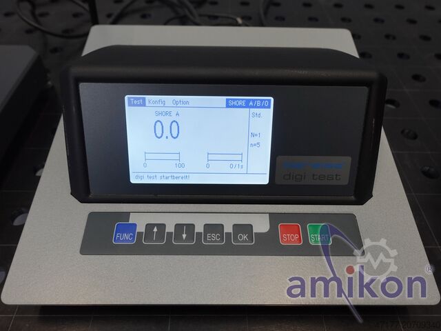 生产年份 2022 – Shore A/B/0 + 附件 Bareiss digi test II Härteprüfgerät