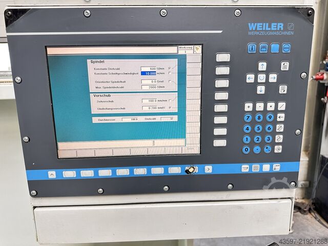 Drehmaschine - zyklengesteuert WEILER E 35 D