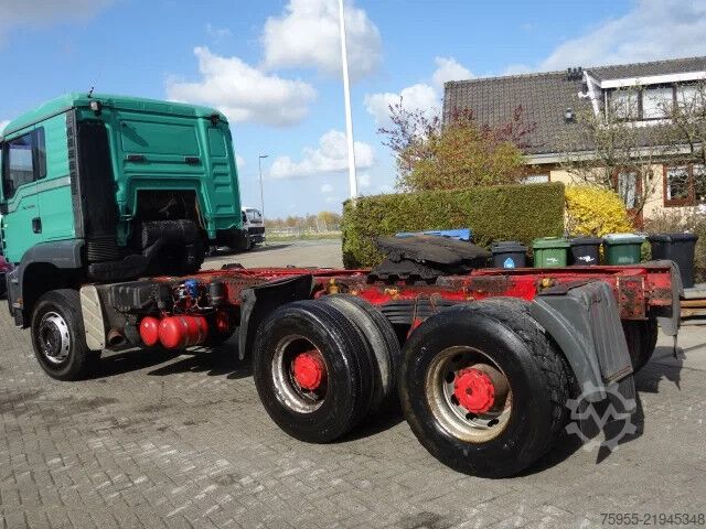 Heavy load MAN TGA 33.480 6X4 STEEL SPRINGS MANUAL GEARBOX,AIR...