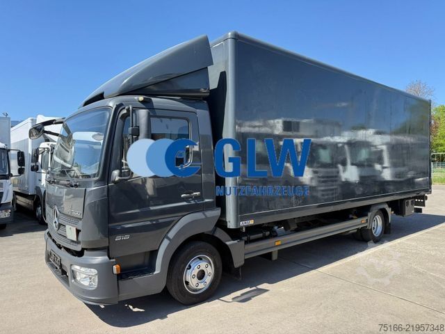 厢式货车 MERCEDES-BENZ ATEGO 818 L Koffer 7,2 m LBW 1 TO.*SEITENTÜR