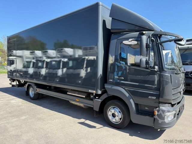 厢式货车 MERCEDES-BENZ ATEGO 818 L Koffer 7,2 m LBW 1 TO.*SEITENTÜR