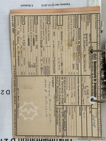 Токарный станок с ЧПУ WEIPERT - W1400 WEIPERT W1400