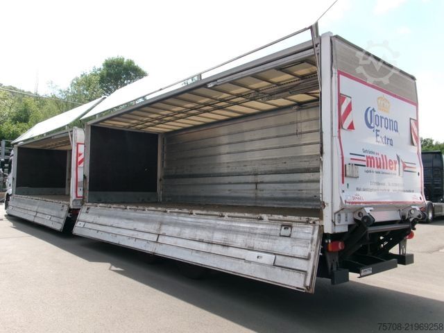 รถบรรทุกเครื่องดื่ม MERCEDES-BENZ 2545 Actros*kpl Zug*2x LBW*2x 7,7m*Lift/Lenk*Ret