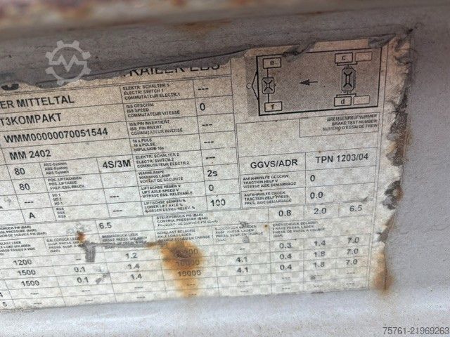 Tieflader Anhänger MÜLLER-MITTELTAL T3 Kompakt 30,0