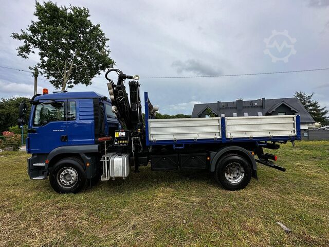 Camión volquete HDS/Grúa MAN TGM 18.290