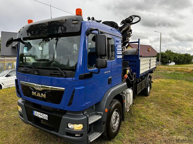 Camión volquete HDS/Grúa MAN TGM 18.290