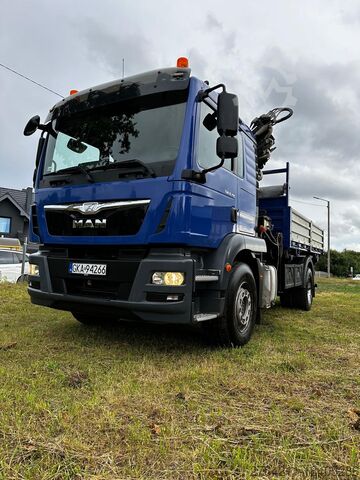 Camión volquete HDS/Grúa MAN TGM 18.290