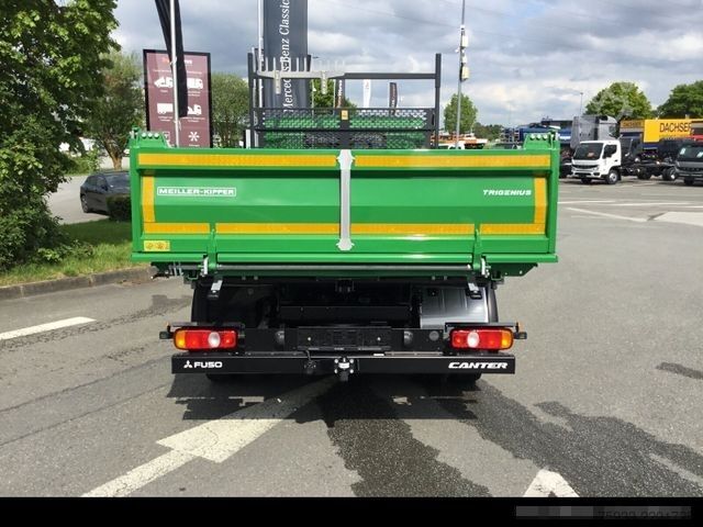 רכב מסחרי דמפר תלת-כיווני FUSO Canter 7C18 Meiller-Trigenius-Dreiseitenkipper