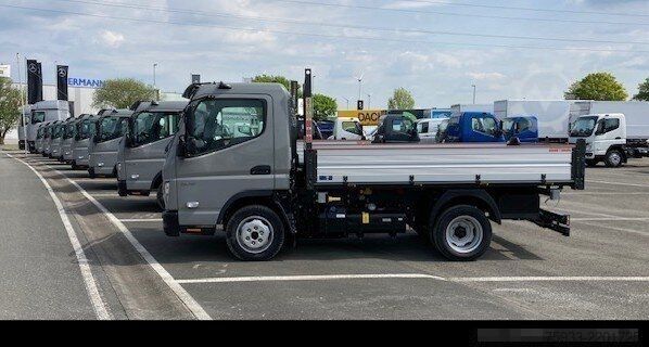 3방향 덤프 밴 FUSO Canter 7C18 Meiller-Trigenius-Dreiseitenkipper