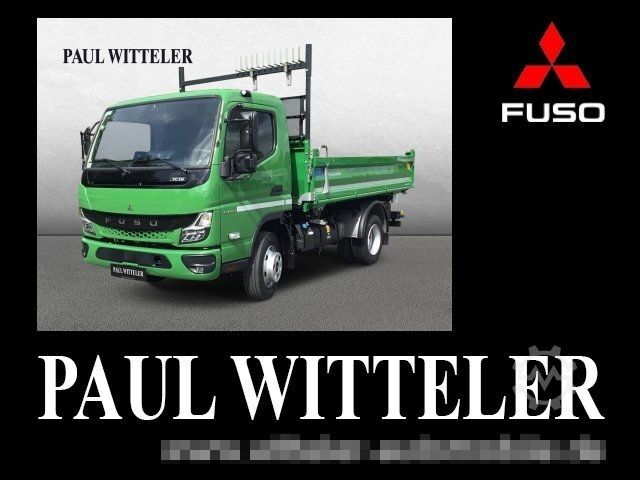 Üç yönlü damperli kamyonet FUSO Canter 7C18 Meiller-Trigenius-Dreiseitenkipper