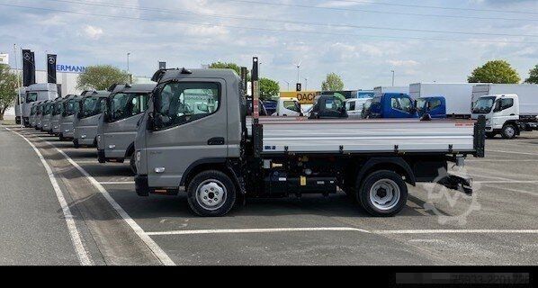 Üç yönlü damperli kamyonet FUSO Canter 7C18 Meiller-Trigenius-Dreiseitenkipper