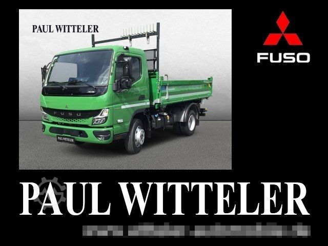 Üç yönlü damperli kamyonet FUSO Canter 7C18 Meiller-Trigenius-Dreiseitenkipper