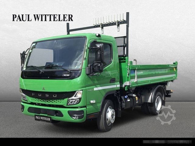 Carrinha basculante trilateral FUSO Canter 7C18 Meiller-Trigenius-Dreiseitenkipper