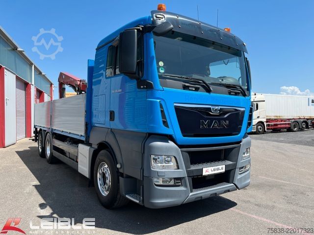 ट्रक-माउंटेड क्रेन MAN TGX 26.480*HMF-Kran*Lift-Lenkachse*Vollluft*