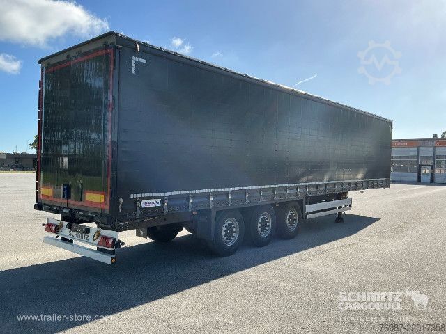 Opin hálf-vagn með segldúk Schmitz Cargobull Curtainsider Standard
