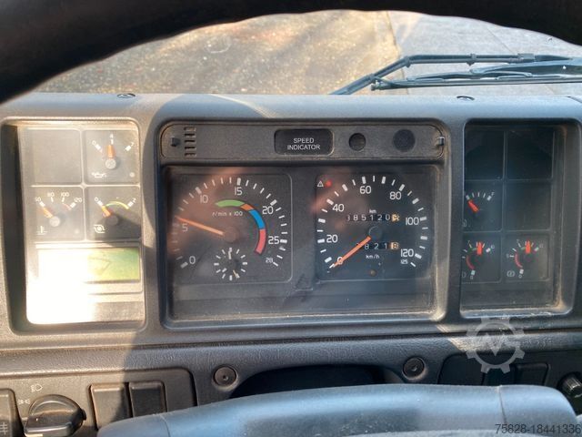 Pašizgāzējs kravas automašīna VOLVO FM12   380 / Kipper / Kran Palfinger PK13000A