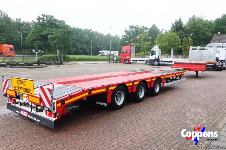 Bộ tải bán thấp Max Trailer Max 100-F-S43-1AAF Uitschuifbaar 450cm