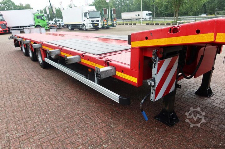 Bộ tải bán thấp Max Trailer Max 100-F-S43-1AAF Uitschuifbaar 450cm