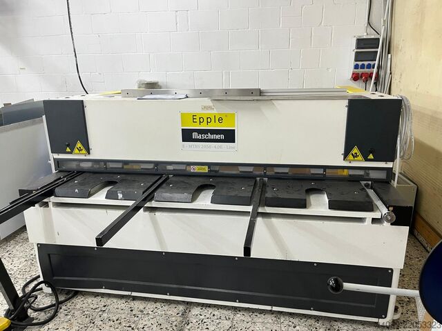 Hydraulické gilotínové nožnice EPPLE E-MTBS 2.050-4,0 E-Line