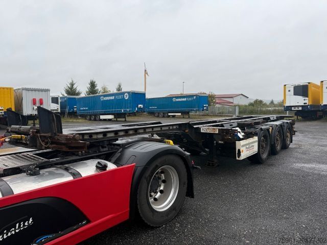 Polpriklopnik za zamenljive nadgradnje KRONE Containerchassis 2x 20`/ 30`/40`/45"