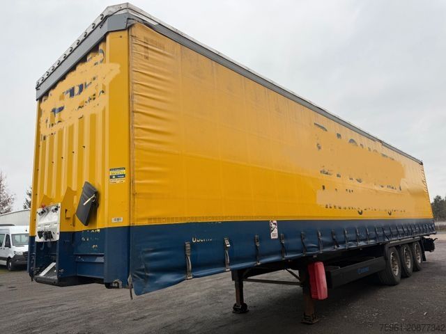 Auflieger mit Pritsche & Plane KRONE 5x SD Profi Liner Schiebeplane Curtainsider