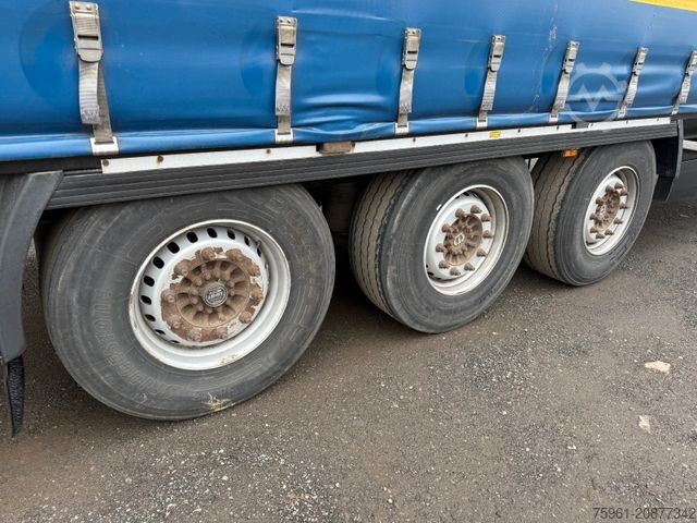 Auflieger mit Pritsche & Plane KRONE 5x SD Profi Liner Schiebeplane Curtainsider