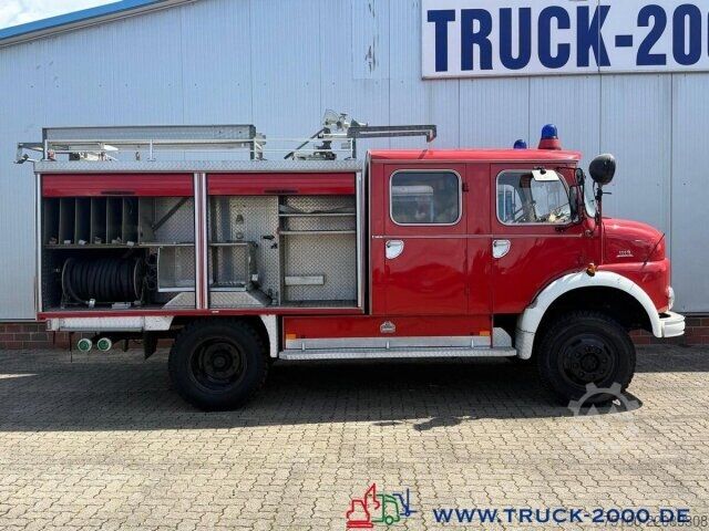 Kassevogn Mercedes-Benz LAF 1113 4x4 Expedition Wohnmobil inkl. Servo