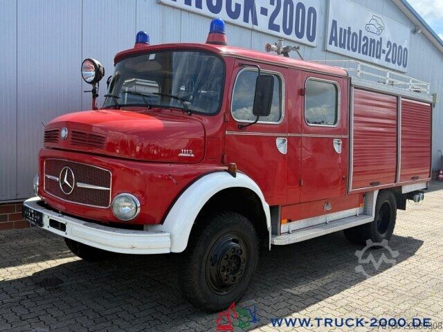 Kassevogn Mercedes-Benz LAF 1113 4x4 Expedition Wohnmobil inkl. Servo