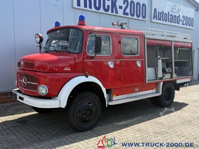 Kassevogn Mercedes-Benz LAF 1113 4x4 Expedition Wohnmobil inkl. Servo