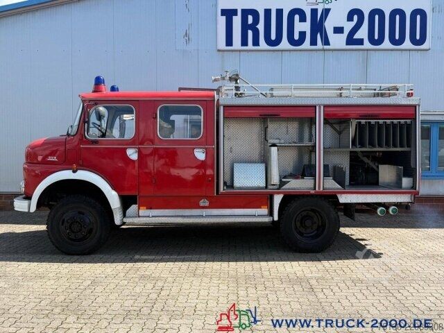 Kassevogn Mercedes-Benz LAF 1113 4x4 Expedition Wohnmobil inkl. Servo