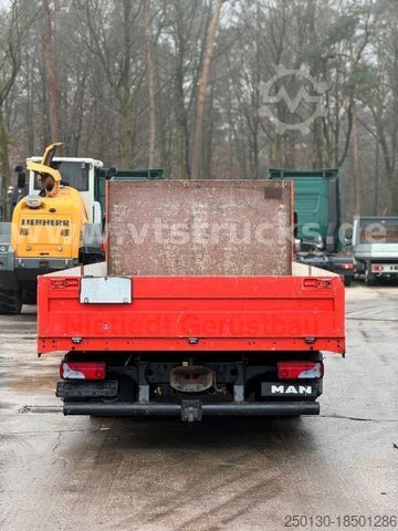 Pick-up skåpbil MAN TGL 8.180 4x2 Pritsche 3 Sitzplätze EU6