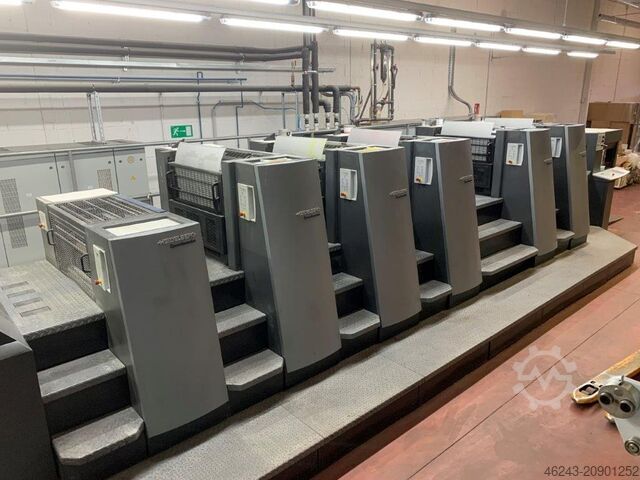 офсетовa печатнa машинa Heidelberg Speedmaster CD 74-5-P-H + LX (F) XL 75