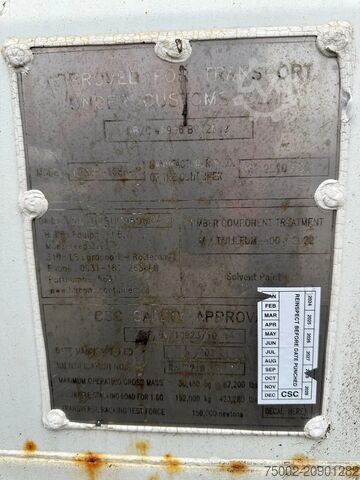 Container Onbekend nice 20FT DV 8'6" container with valid CSC: 01/...