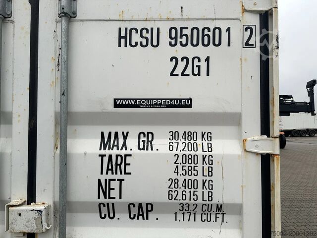 Container Onbekend nice 20FT DV 8'6" container with valid CSC: 01/...