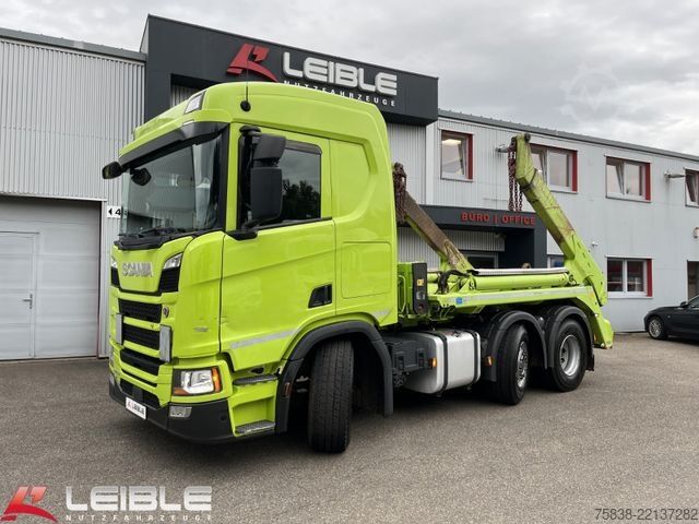 Camión volquete SCANIA R 450B6x2/4NA*AK 16NT*Telekop*322TKM*Retarder*