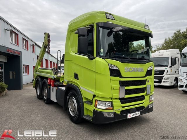 Camión volquete SCANIA R 450B6x2/4NA*AK 16NT*Telekop*322TKM*Retarder*