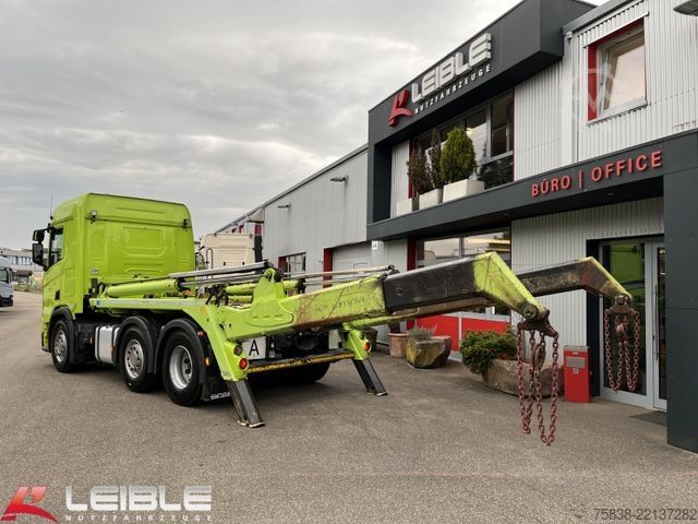 Camión volquete SCANIA R 450B6x2/4NA*AK 16NT*Telekop*322TKM*Retarder*