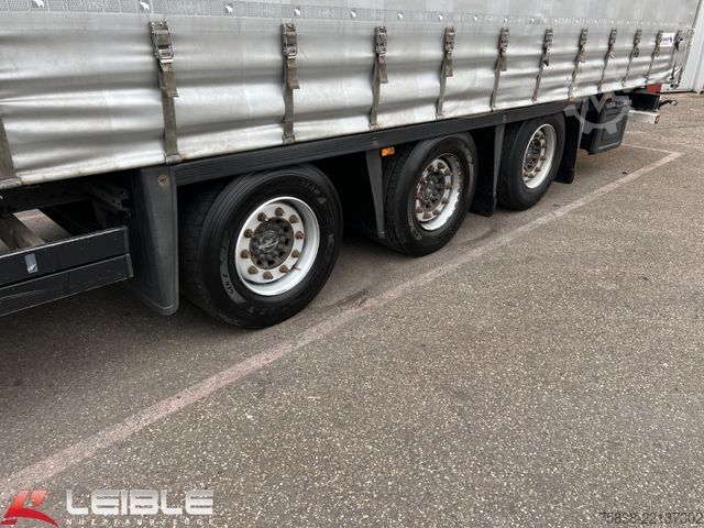 Semirremolque abierto con toldo SCHMITZ CARGOBULL SCS 24*Varios Mega Tautliner*Hubdach*