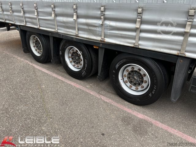 Semirremolque abierto con toldo SCHMITZ CARGOBULL SCS 24*Varios Mega Tautliner*Hubdach*