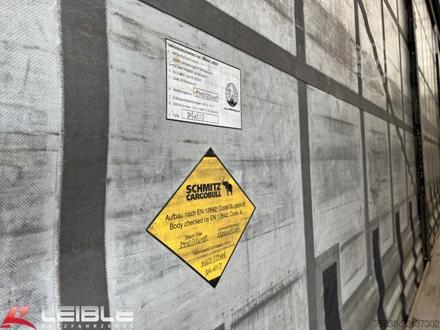 Semirremolque abierto con toldo SCHMITZ CARGOBULL SCS 24*Varios Mega Tautliner*Hubdach*