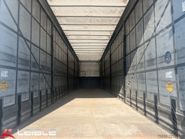 Semirremolque abierto con toldo SCHMITZ CARGOBULL SCS 24*Varios Mega Tautliner*Hubdach*