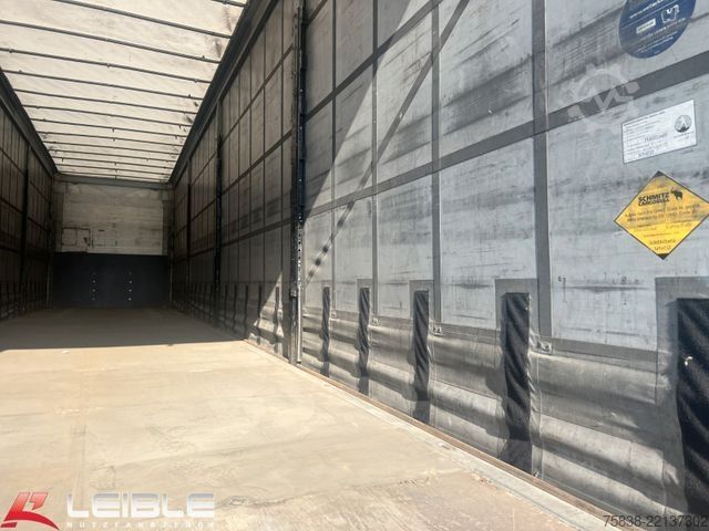 Semirremolque abierto con toldo SCHMITZ CARGOBULL SCS 24*Varios Mega Tautliner*Hubdach*