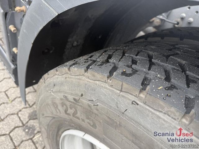 Camión con caja móvil Scania R450- 6x2- BDF HUBSCHWINGE- MOTOR WASSERVERLUST