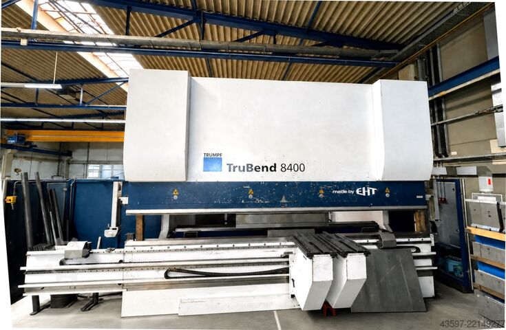 בלם לחיצה הידראולי Trumpf EHT TruBend 8400-50S 5050mm x 400t