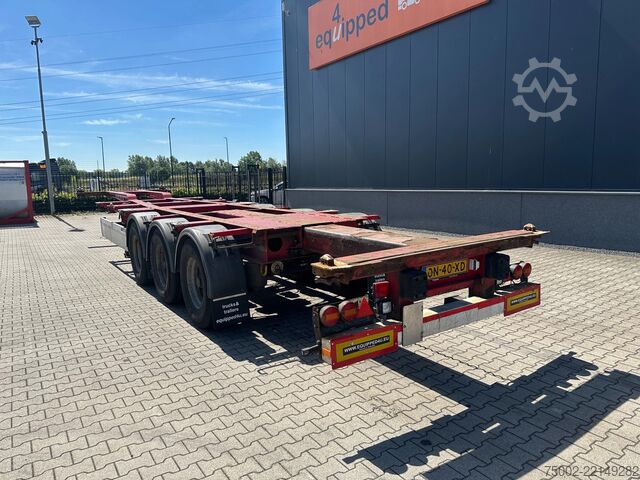 Kontejnerski transport Krone 40FT HIGH CUBE / BPW / DRUMBRAKES / NL-CHASSIS ...