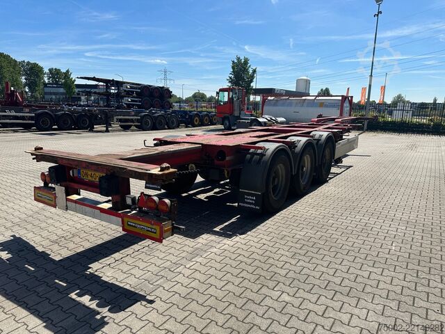 Kontejnerski transport Krone 40FT HIGH CUBE / BPW / DRUMBRAKES / NL-CHASSIS ...