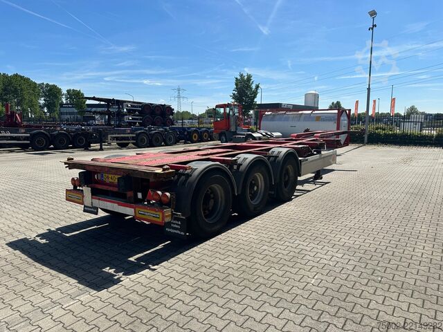 Kontejnerski transport Krone 40FT HIGH CUBE / BPW / DRUMBRAKES / NL-CHASSIS ...