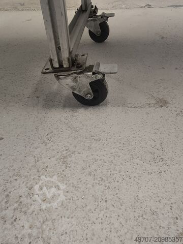 Dopravní pás 3400x540 mm Aluminum frame mobile conveyor belt 3400x540mm