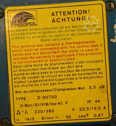 Kältekompressor FRIGOPOL D750-R12-450H