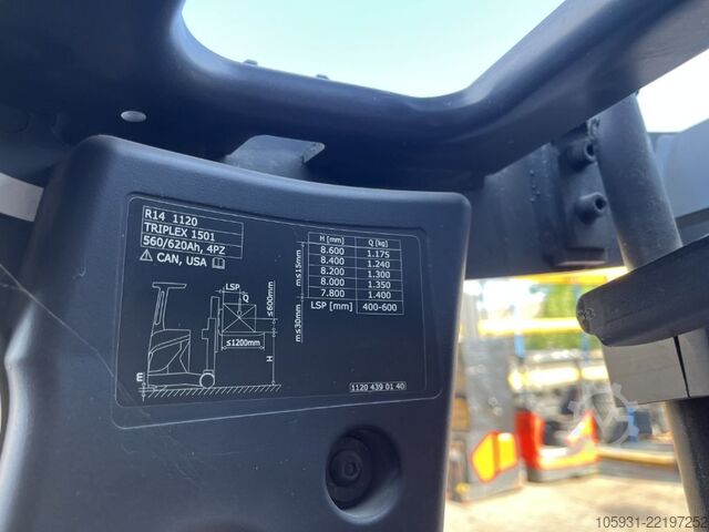 Reach truck Linde R14-01